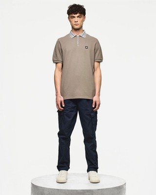 Weekend Offender Lachine Poloshirt Tabakbraun Tobacco