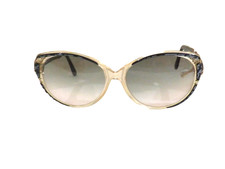 Sonnenbrille Frau Alter 80 Vintage Made IN Italy Marie Claire Kunststoff