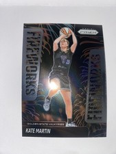 2025 Panini Prizm WNBA Fireworks Insert #10 Kate Martin Golden State Valkyries