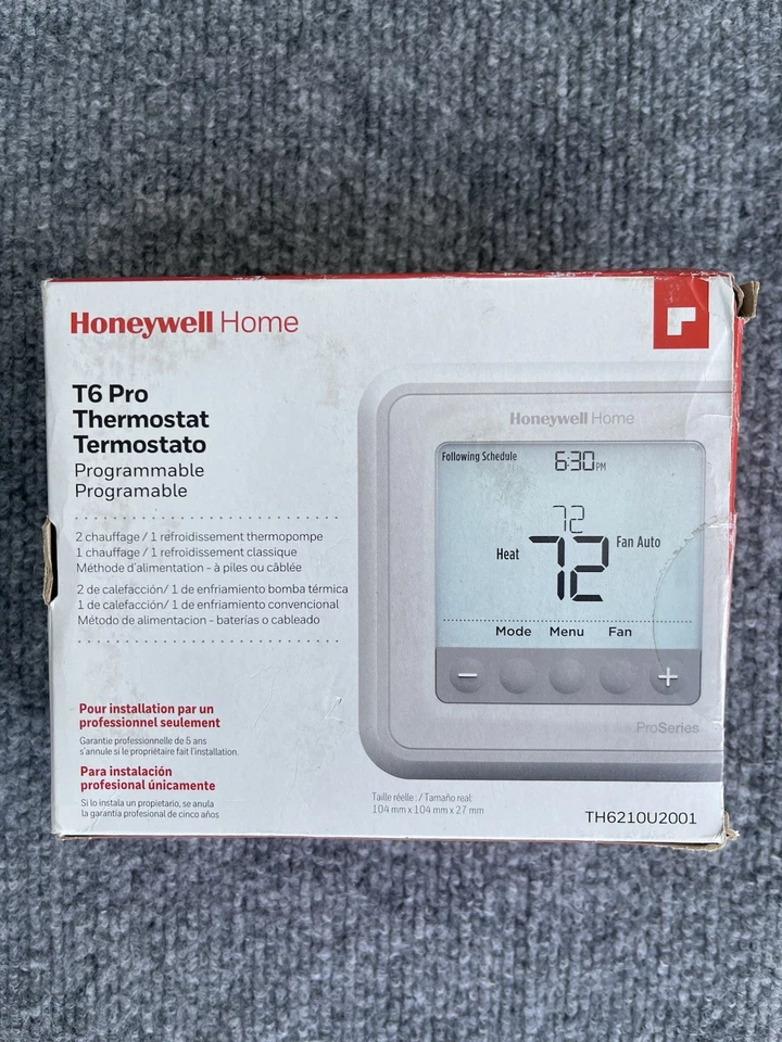 Honeywell Home T6 Pro Z Wave Thermostat • Brand New, Never Used - Image 2 of 4