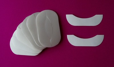 50 - 200 Paar x Wimpernverlängerung unter den Augenpads: fusselfrei (Seide, Pflaster)