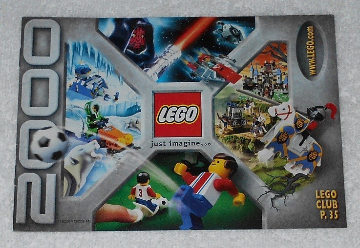 LEGO - 2000 Catalog - Just Imagine Cover - 4130207 / 4130208-AM