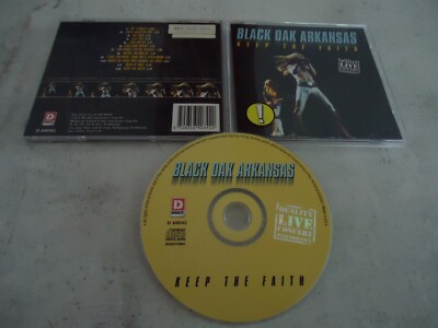 CD BLACK OAK ARKANSAS - KEEP THE FAITH - Quality Live Concert Performance