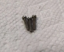 Airex Bache Brown Spinster Screws (3) For Side Plate Inv #1699