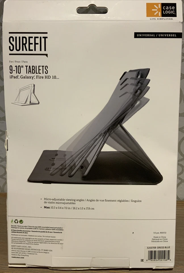 🍒 Case Logic Surefit Folio for 9-10 inch Tablets New - Image 4 of 4