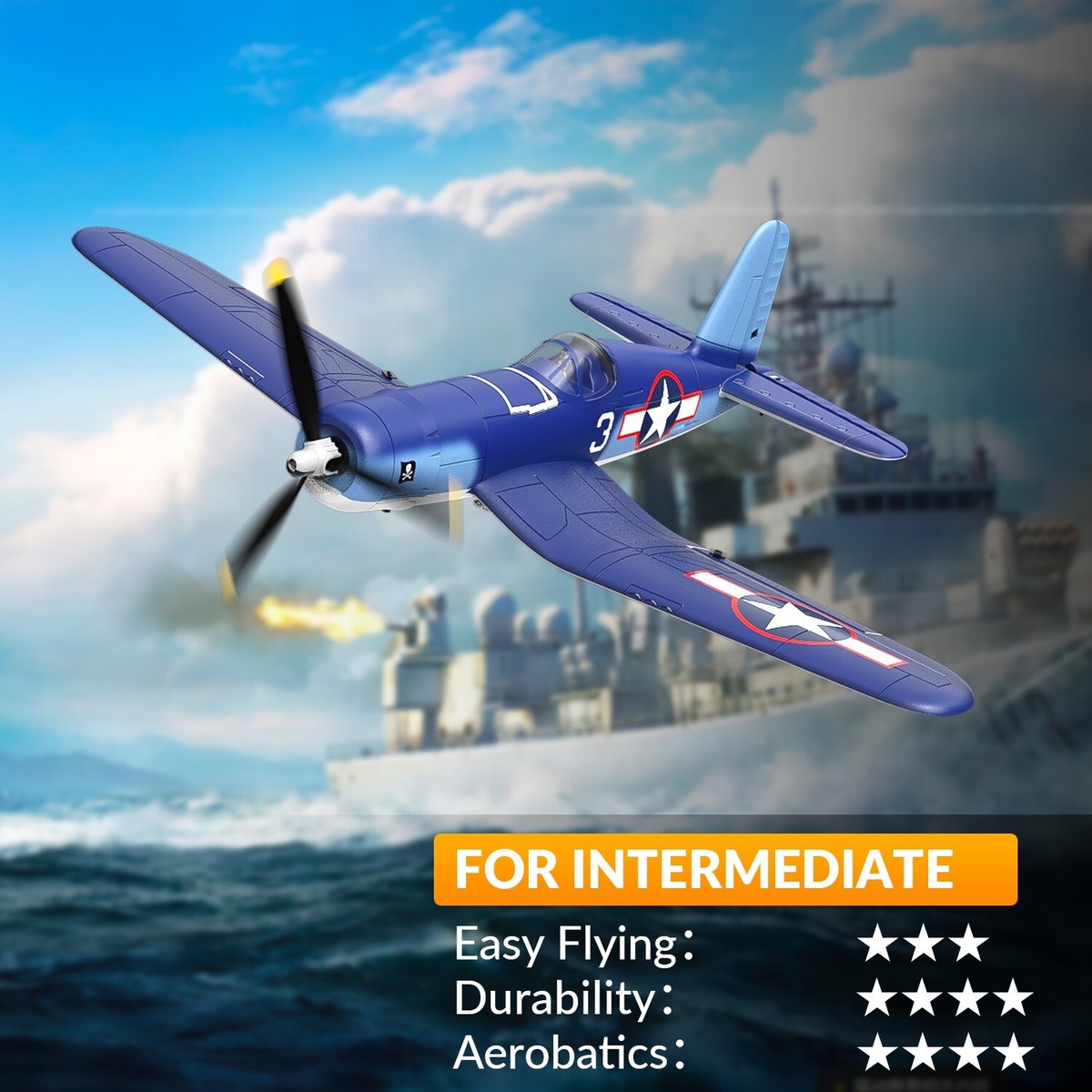 Volantexrc Channel F4U Corsair RC Plane RTF RC Airplane Ideal