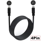 Power DIN 4 Pin Cable Male to Male Power AC/DC MD Din 4 PIN Audio Speaker Cord