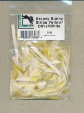 Groovy Bunny Strips - yellow / olive / white     GBS8
