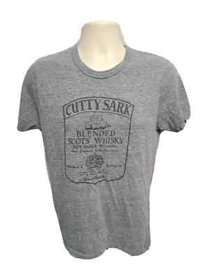 Cutty Sark Blended Scots Whisky Adult Medium Gray TShirt