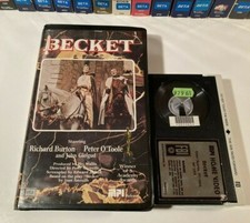  Becket 1964 Historical Drama Betamax Richard Burton Peter O'Toole Clamshell