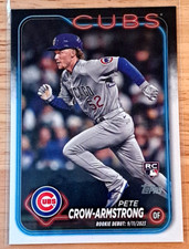 Pete Crow-Armstrong (RC)💎⚾- 2024 Topps - Rookie Debut - 🔥RED HOT🔥- Cubs