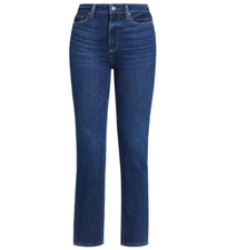 PAIGE Cindy High Rise Straight Ankle Jeans, Size 30