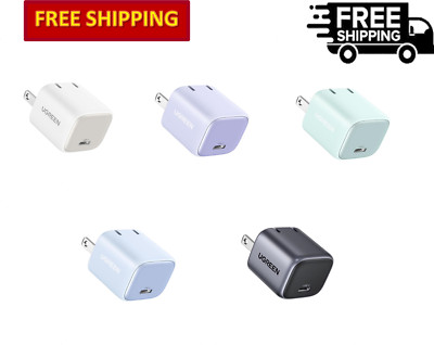 UGREEN 30W USB C Charger, Nexode Foldable GaN PPS Compact Fast Wall Charger