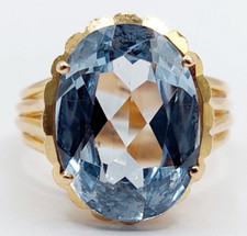 Bague cocktail or rose 18k