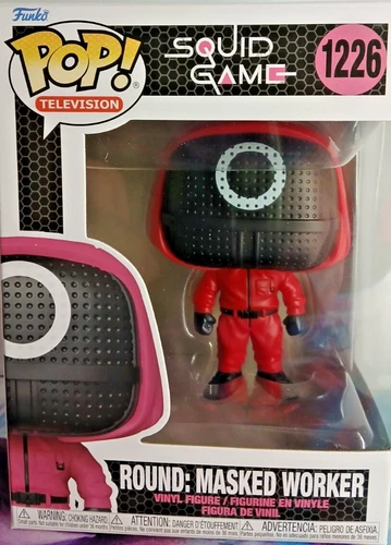 Funko Pop! Vinyl: Squid Game Round Masked Worker #1226