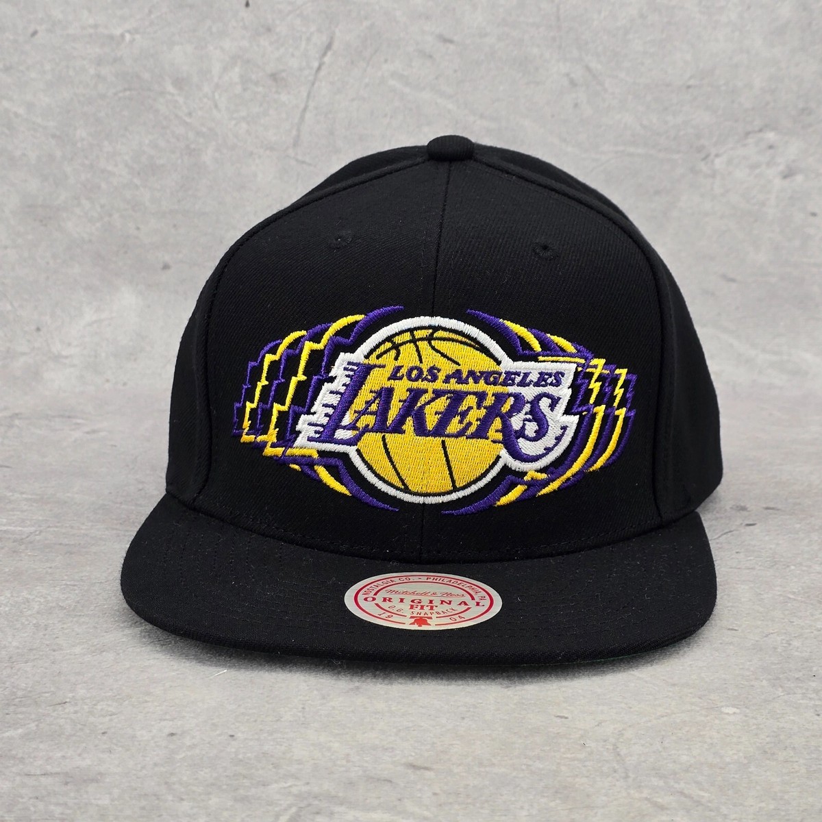 Mitchell Ness Los Angeles Lakers Vibes Cap Black Purple