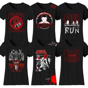 stranger things t shirt womens