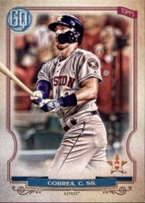 2020 Topps Gypsy Queen Base #159 Carlos Correa Houston Astros