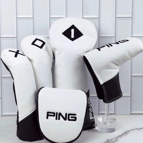 NEW PING Golf Club Headcovers Driver Fairway Woods Hybrid Head Covers 135UT Set