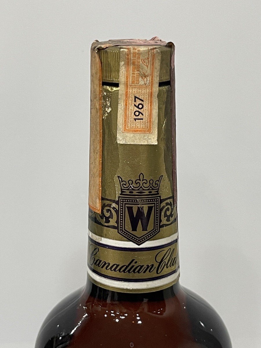 Canadian Club 1967 C. C. Hiram Walker Ontario Whisky 75cl 40% Vol