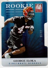 2012 PANINI ELITE #149 GEORGE ILOKA ROOKIE ASPIRATIONS #39/92