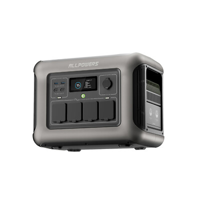 ALLPOWERS R1500 1800W 1152Wh Portable Power Station LiFeP04 Battery Camp Trip