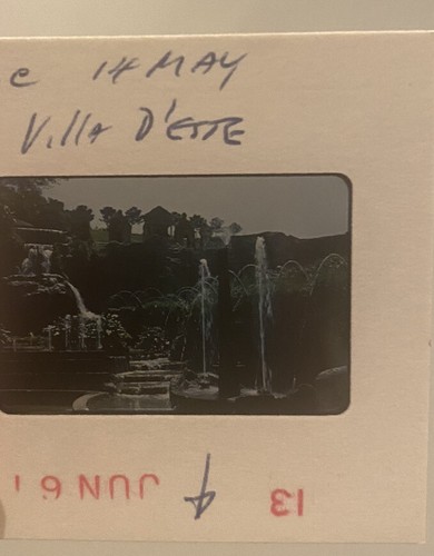 Lotto di 60 diapositive vintage 1961 Roma acquedotti Fontana Stadio Olimpico Vaticano - Foto 5 di 10