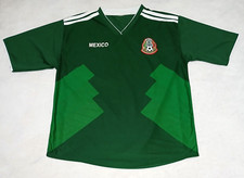 Mexico National Team Soccer Jersey XL Mens Shirt Soy Mexico Green Fifa Football