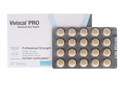 Viviscal PRO Professional Hair Growth Supplement Tablets 60 Count Thinning Hair