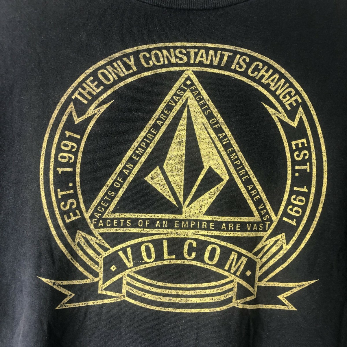Vintage Volcom Shirt Mens XL Skater T-Shirt Big Logo 90s