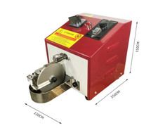 Small Electric Oil Edge Machine Leather Material Machine for Bags Belts Shoes