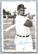 1969 TOPPS DECKLE EDGE #9 WILLIE HORTON TIGERS
