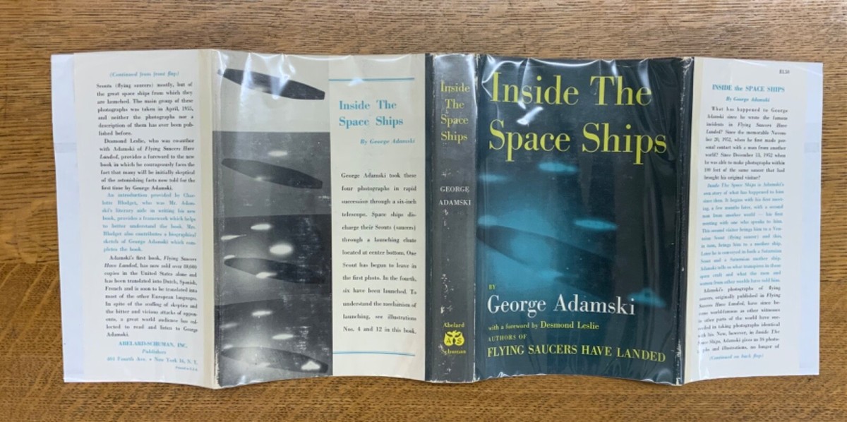 1955 Inside the Space Ships - SIGNED by Author George Adamski