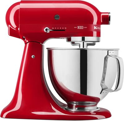 KitchenAid KSM180QHSD 5 Qt. Stand Mixer, Passion Red (Used) | eBay