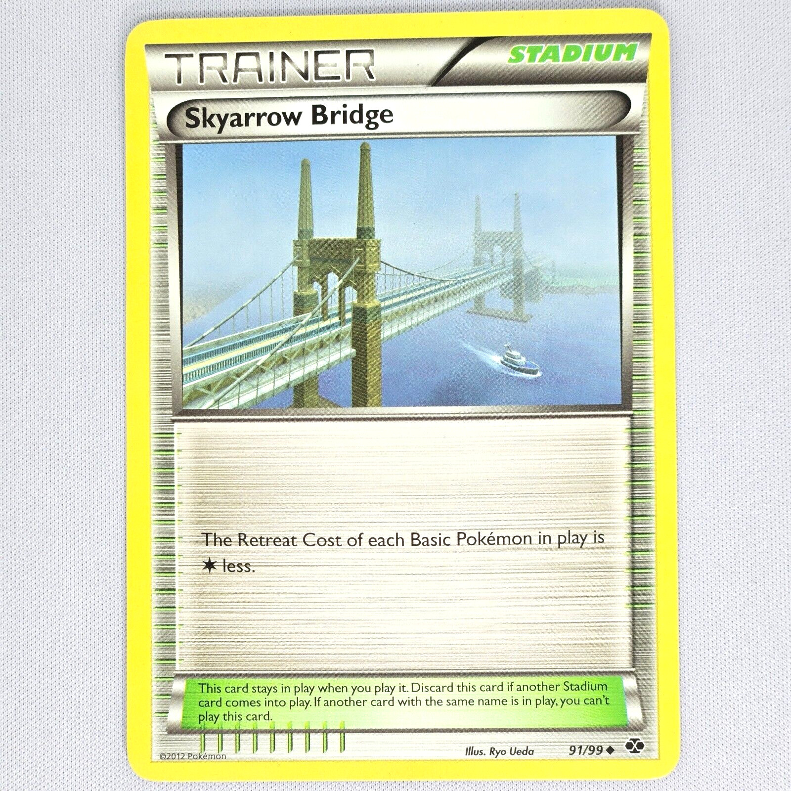 Skyarrow Bridge 91/99 Next Destinies Regular Uncommon Pokemon Card English LP