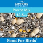 Parrot Mix Parrot Food 12.5kg Bamfords Monkey Nuts Peanuts Pine Nuts Sunflower