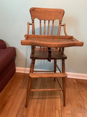 jenny lind wooden high chair