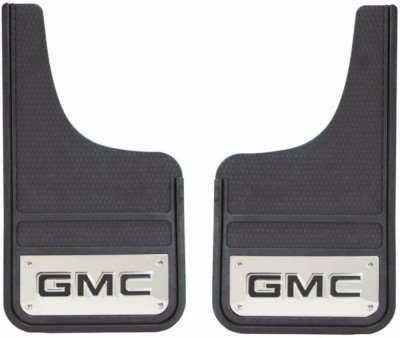 Plasticolor Gmc Heavy Duty Front 12 X 23 Mud Guards, 12'' X 23'' Front Mud Guards 