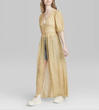 wild fable yellow dress