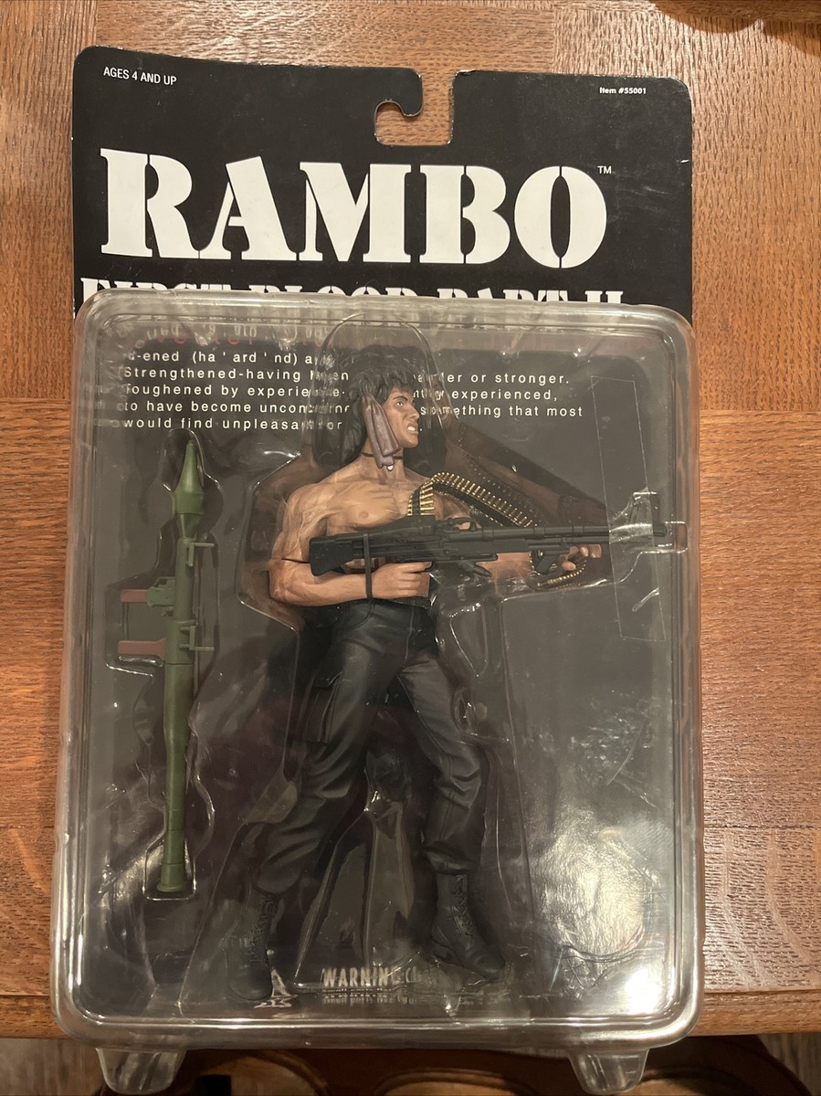 N2Toys 2001 RAMBO First Blood Pt II Sylvester Stallone Rambo