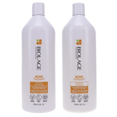 Biolage Bond Therapy Sulfate-Free Shampoo 33.8 oz & Conditioner 33.8 oz Combo