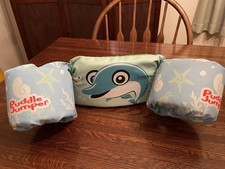 Stearns Puddle Jumper 30-50 Pounds Dolphin Green Kids Swim Aid Pool Flotation