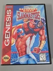 X-50 VINTAGE ORIGINAL SEGA GENESIS GAME SATURDAY NIGHT SLAM MASTERS W/ BOX