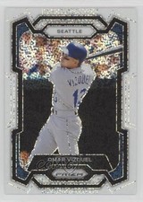 2024 Panini Prizm White Sparkle Prizm Omar Vizquel #39 03ox