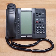 Mitel 5320e IP Phone W/ Backlit LCD Display, Stand, Handset - USED