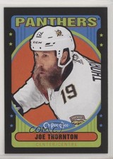 2021-22 Series 2 O-Pee-Chee Update Retro Black Border 7/100 Joe Thornton HOF 0i6