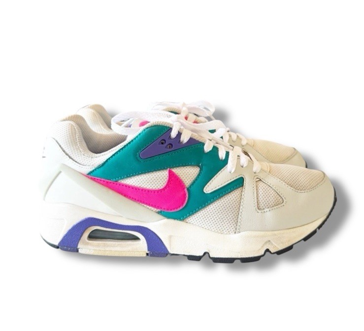 Nike Air Structure Triaz 91 Running Shoes White Teal Pink CZ1529
