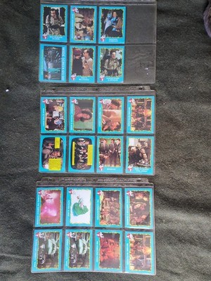 Lot of 22 1989?  Topps Ghostbusters II  Horror Movie Trading Cards  Bill Murray