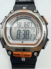 Timex Vintage Ironman Shock 30 Lap Digital Sport Watch Black/Orange+Adapters