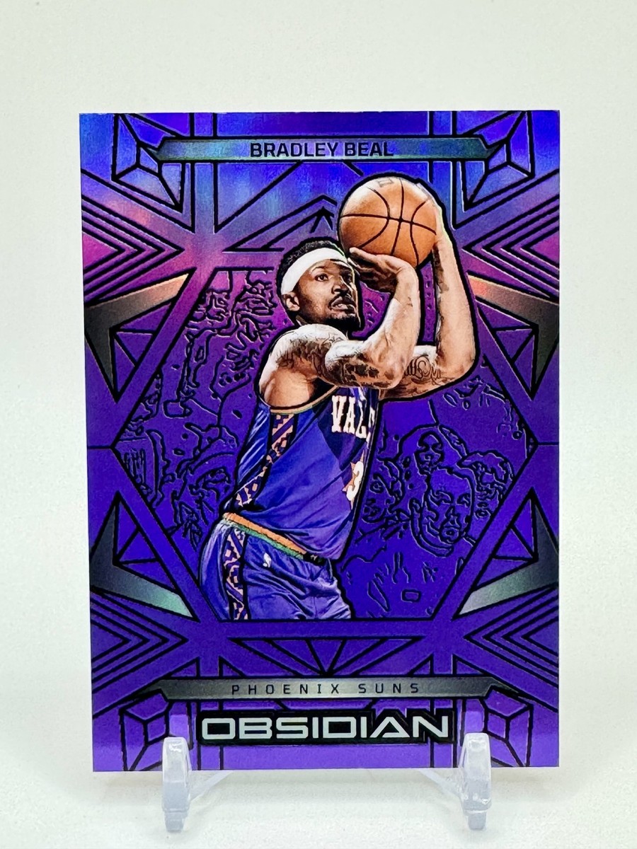 バージル　ポストカード 2024-25 Panini Obsidian #133 Bradley Beal Electric Etch Purple